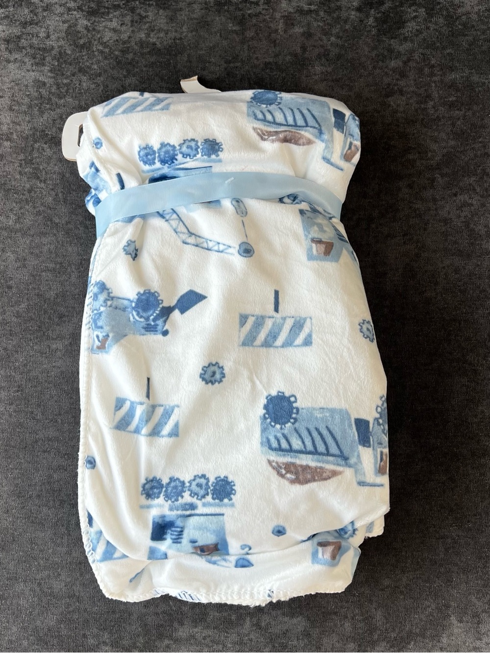 NWT Always Dreaming Construction Truck Baby Blanket - Picture 5 of 5